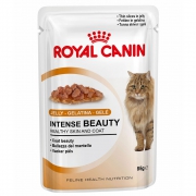 Пауч Royal Canin Intense Beauty в желе для поддержания красоты шерсти