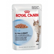 Пауч Royal Canin Ultra Light в соусе для кошек склонных к полноте старше 1 года