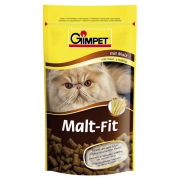 Витамины Gimpet Malt Fit хрустящие подушечки 50 г