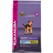 Корм Eukanuba Dog Puppy & Junior для щенков крупных пород 