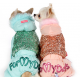Комбинезон ForMyDogs с пайетками Girl