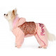 Комбинезон ForMyDogs с пайетками Girl