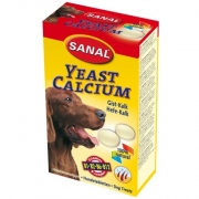 Витамины Sanal Yeast Calcium с кальцием 100 штук