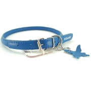 Ошейник Collar Glamour круглый Blue Medium