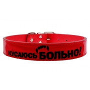 Ошейник "Кусаюсь больно"